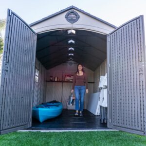 Lifetime Outdoor Storage Shed, 8 x 15 Foot