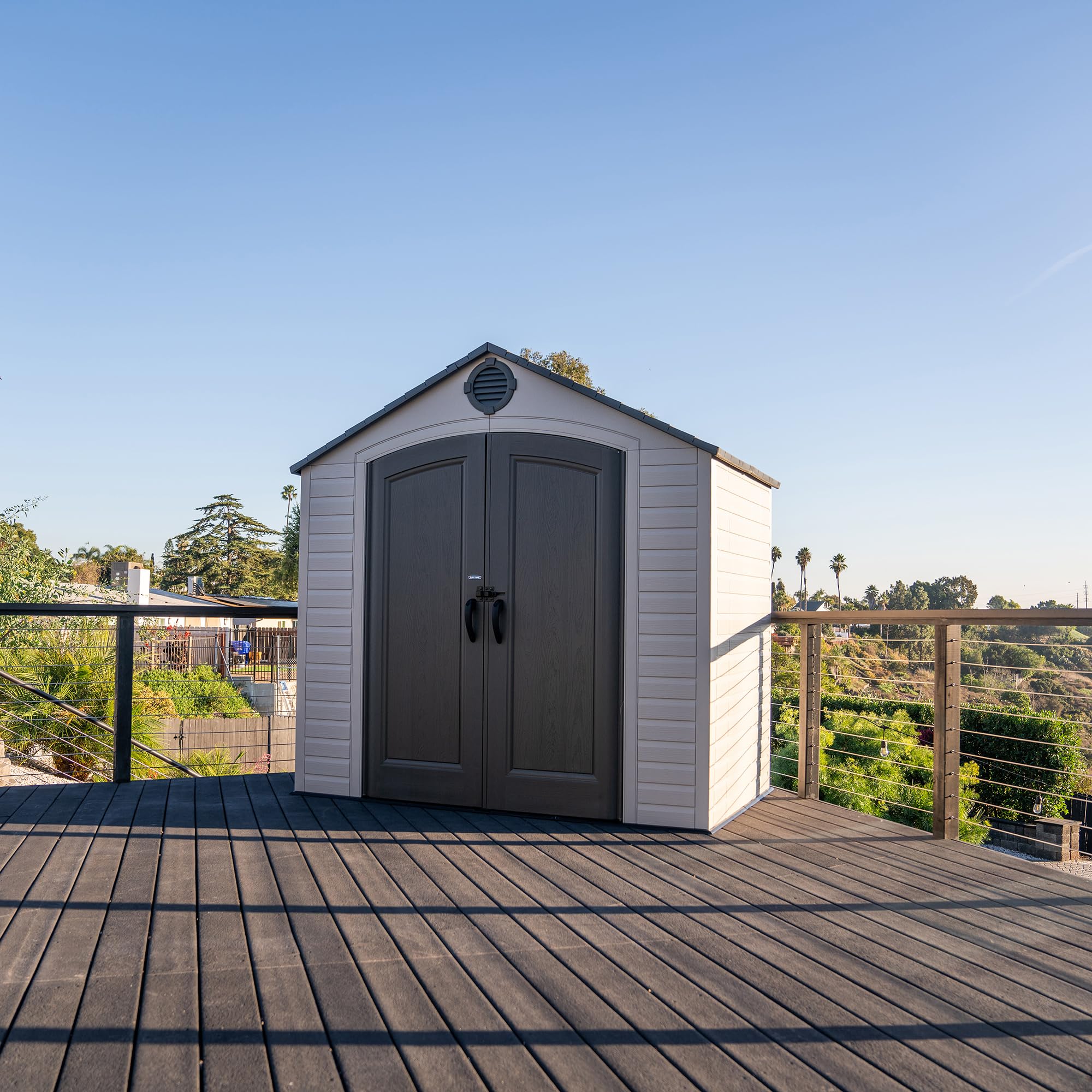 Lifetime Outdoor Storage Shed, 8 x 5 Foot