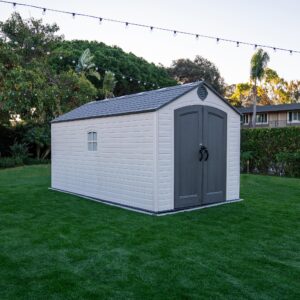 Lifetime Outdoor Storage Shed, 8 x 15 Foot