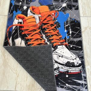 Generic Sneakers Graffiti Rug, Sneakers Rug, Sneakers Area Rug, Graffiti Area Rug, Sport Rug, Teen Room Rug, Sneaker Rug, Sneaker Area Rug RS1052ID.0 2x3 ft = 60x90 cm