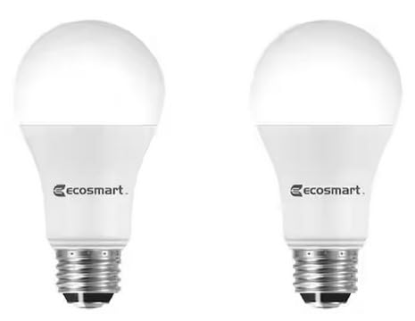 Generic EcoSmart 40/60/100-Watt Equivalent A19 Energy Star 3-Way LED Light Bulb Soft White (2-Pack), 1001654095