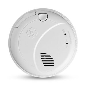 first alert smco100v-ac, interconnect hardwire combination smoke & carbon monoxide alarm with battery backup and voice & location alerts, 1-pack