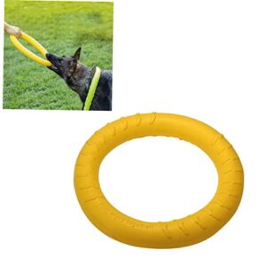 FOMIYES 2pcs Toys Pet Ring Toy Dog Ring Eva Dog Chew Toy Dog Dental Care Ring Puppies