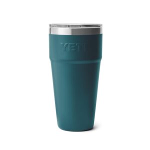 YETI Rambler 30 oz Stackable Tumbler, Stainless Steel, Vacuum Insulated with MagSlider Lid, Agave Teal