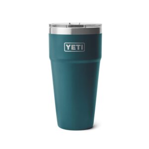 YETI Rambler 30 oz Stackable Tumbler, Stainless Steel, Vacuum Insulated with MagSlider Lid, Agave Teal