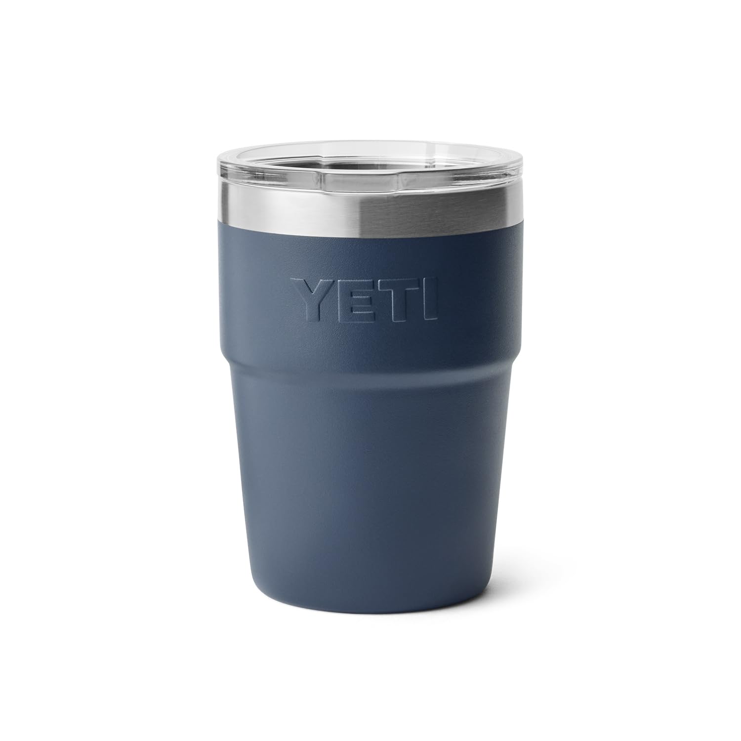 YETI Rambler 16 oz Stackable Tumbler, Vacuum Insulated, Stainless Steel with MagSlider Lid, Navy