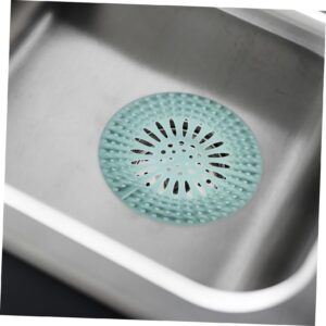 Homoyoyo Kitchen Sink 4pcs Flat Cover Silicone Catchers Strainers Kit Kitchen Stoppers Bath Sink Drain Hair Shower Plugs