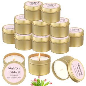 conelist 8 pcs bridesmaid proposal gifts smells like you're in the bridal party candles bridesmaid gifts natural soy wax candles for bridesmaid best friends wedding gifts (pink,classic)