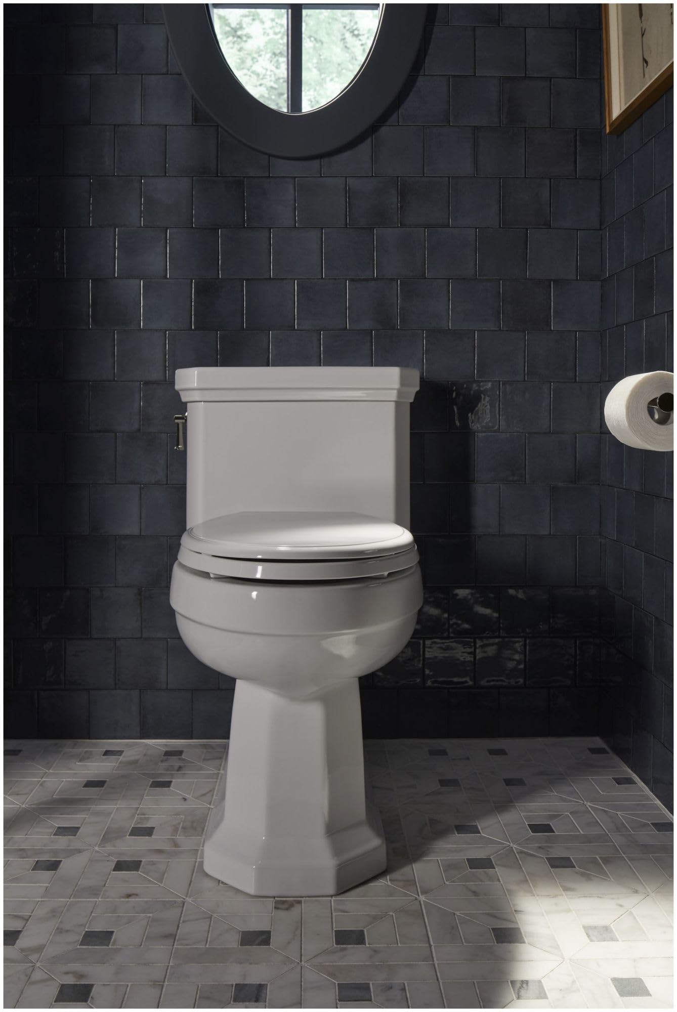 Kohler K35929-BL Castia by Studio McGee Wall Mounted Pivoting Toilet Paper Holder Matte Black