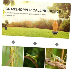 1pc Caller Yard Supply Garden Sound Simulator Insect Sound Imitating Toy Call Simulator Insect Calling Plaything Yard Decoration Insect Calling Device Yard Sound Toy