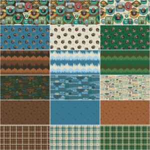 Only You 18 Fat Quarters Riley Blake Designs FQ-14640-18, Assorted