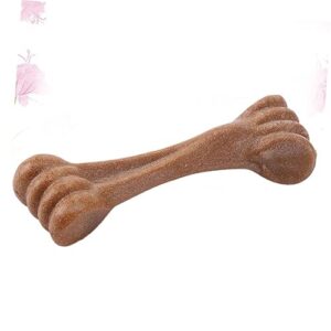 Ipetboom Small Dog Toy Dogman Toys Funny Dog Toys Dental Dog Toy Wooden Toys Dog Interactive Toy Small Dog Chew Toys Puppy Toy Dog Chewing Stick Dog Activity Toys Dog Teeth Toy Pet Bone