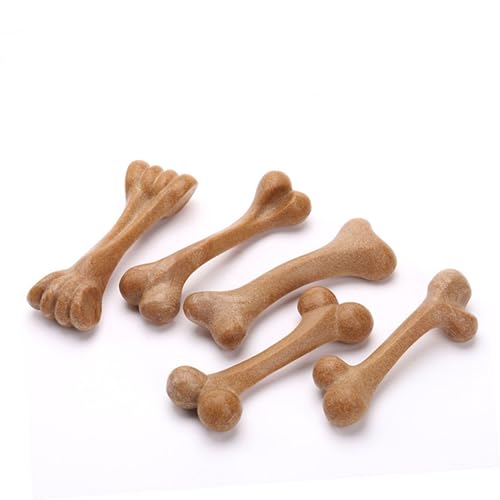 Ipetboom Small Dog Toy Dogman Toys Funny Dog Toys Dental Dog Toy Wooden Toys Dog Interactive Toy Small Dog Chew Toys Puppy Toy Dog Chewing Stick Dog Activity Toys Dog Teeth Toy Pet Bone