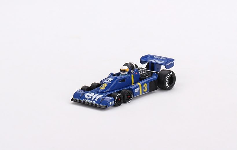 Tyrrell P34#3 Jody Scheckter F1 Formula One Swedish GP Winner (1976) Ltd Ed to 2880 pcs 1/64 Diecast Model Car by True Scale Miniatures MGT00583