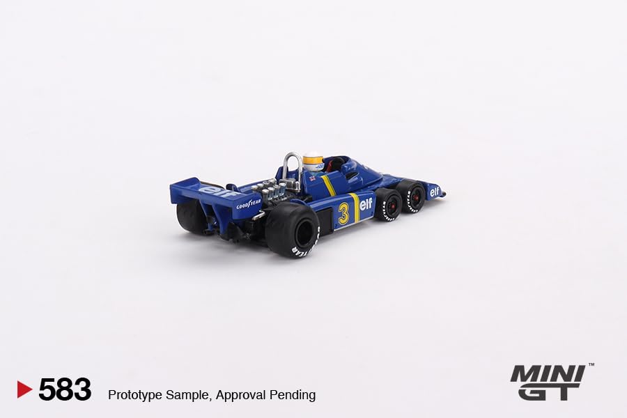 Tyrrell P34#3 Jody Scheckter F1 Formula One Swedish GP Winner (1976) Ltd Ed to 2880 pcs 1/64 Diecast Model Car by True Scale Miniatures MGT00583