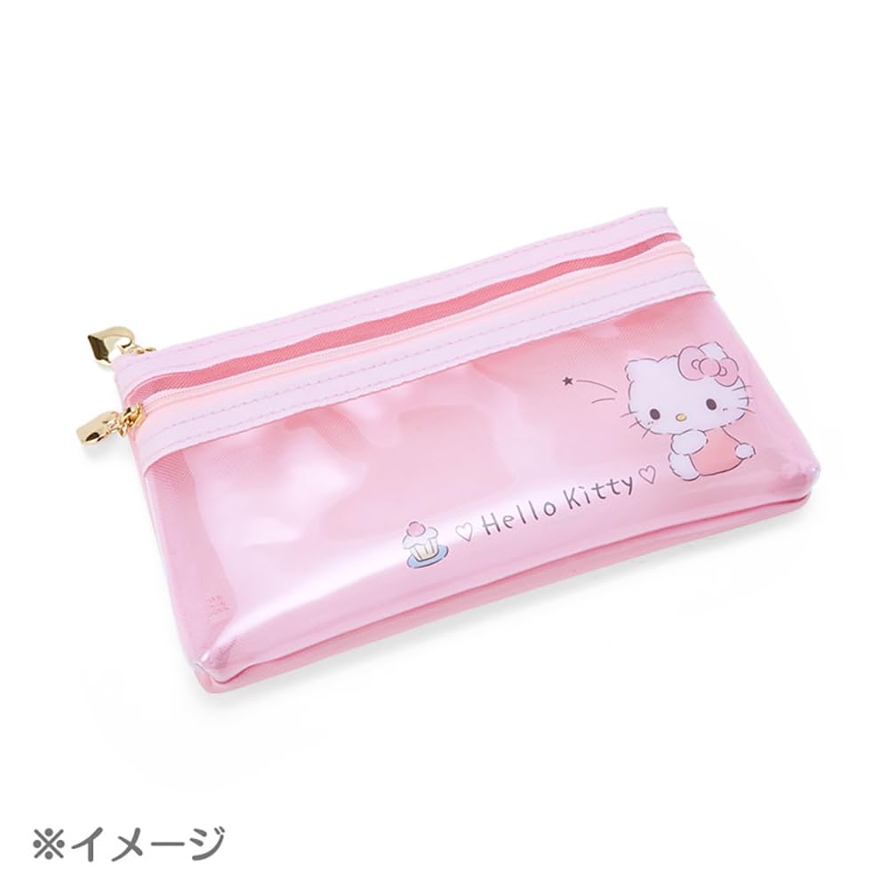 Sanrio 054038 Sanrio Flat Pen Case, My Melody, My Melody, 4.3 x 7.9 x 1.0 inches (11 x 20 x 2.5 cm), Character 054038