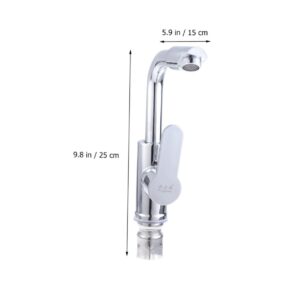 ETHZZLE Bathtub Faucet Kitchen Water Tap Kitchen Sink Faucet Kitchen Faucet Utility Sink Faucet Rotate Faucet Rotary Faucet Vanity Faucet Bathroom Cabinet to Rotate Basin