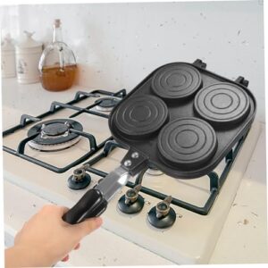 CIYODO Non Stick Frying Pan and Hamburger Making Mold Non Sticking Kitchen Pot for Versatile Cooking Ideal for Breakfast and More