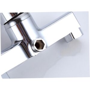 Veemoon Kitchen Sink Faucet Shower Faucets Sink Vanity Faucet Modern Bathroom Faucet Bathtub Faucet Bathroom Single Handle Kitchen Faucet Bathroom Faucet Tap Household Mixer Tap