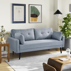 serta benrama sofa light gray