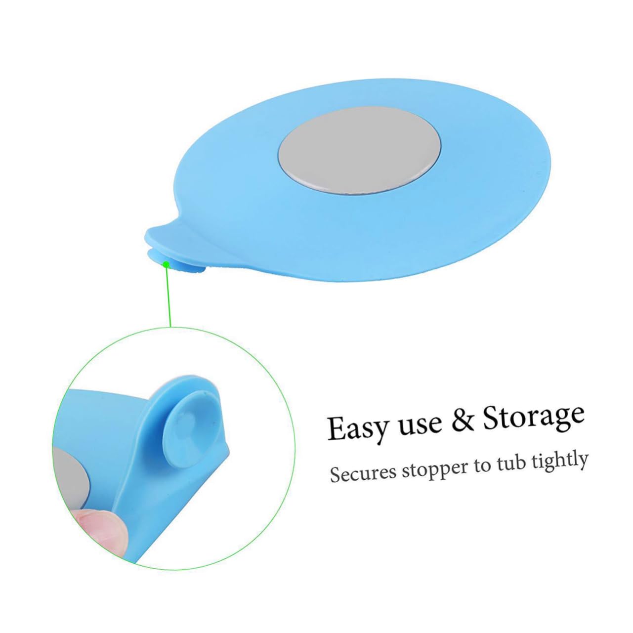 ORFOFE Tub Stopper Bathtub Stopper Bathroom Plug Drain Stopper Bathtub Plug Sink Waterproof Plug Kitchen Drain Stopper