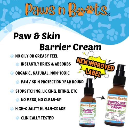 Protective Skin Barrier Cream for Pets Enriched with Vitamins & Nutrients, Moisturize & Soothe Skin, Effective Allergy Relief, Supports Tissue Growth & Wound Healing, Treats Hot Spots, Dober-Mint