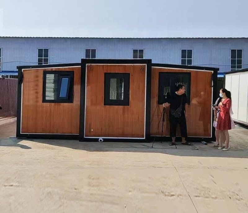 Modern Prefab Luxury Home: 40ft Expandable Container with 5 Bedrooms