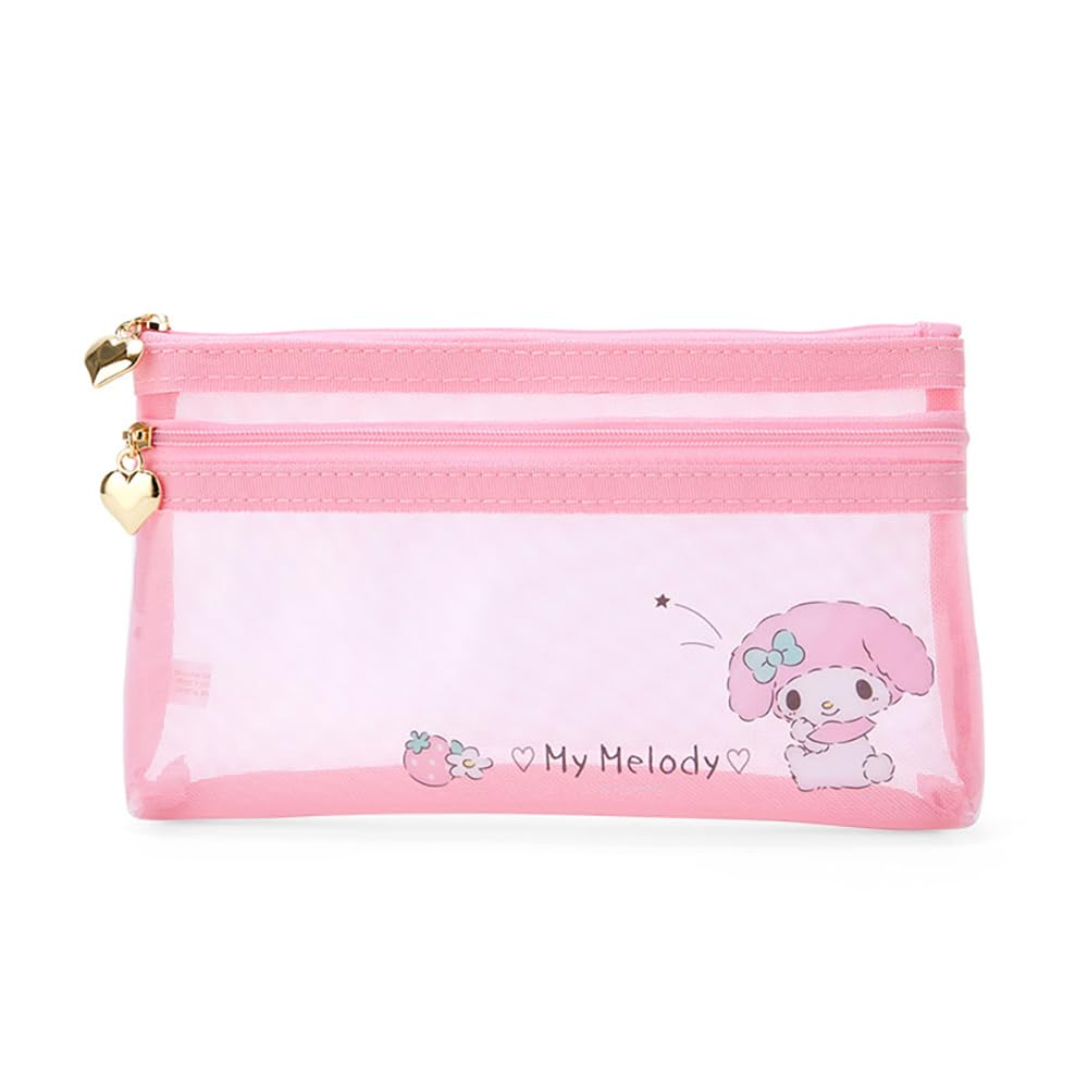 Sanrio 054038 Sanrio Flat Pen Case, My Melody, My Melody, 4.3 x 7.9 x 1.0 inches (11 x 20 x 2.5 cm), Character 054038