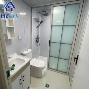 Prefabricated Mini Portable Modular Container Home for Winter Prefab Expandable Small House Tiny Villa with Toilet