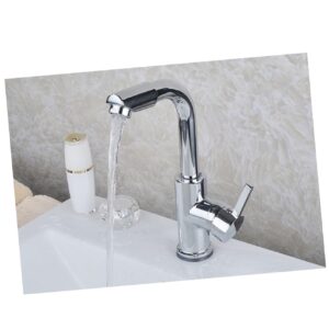 ETHZZLE Bathtub Faucet Kitchen Water Tap Kitchen Sink Faucet Kitchen Faucet Utility Sink Faucet Rotate Faucet Rotary Faucet Vanity Faucet Bathroom Cabinet to Rotate Basin