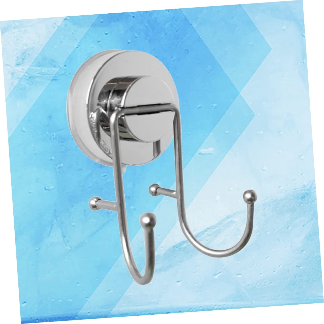 PRETYZOOM Suction Hooks for Shower Suction Cups Hangers Seamless Super Strong Double Hooks Desk Bookshelf Suction Cup Towel Hook Stainless Steel s Hooks Bow Hardware Sucker