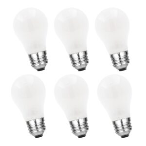 Mandala Crafts Frosted E26 A15 Incandescent 40w Appliance Light Bulbs Refrigerator Light Bulbs, Oven Light Bulbs, Microwave Light Bulbs, Stove Lightbulbs