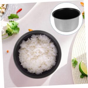 FELTECHELECTR Rice Cooker Liner Cooking Supply Tiger Rice Cooker Electric Cooker Pot Rice Pot Inner Pot Rice Cooker Replacement Pot Universal Baby Aluminum Alloy Glass Bottle Household