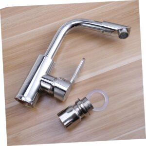 ETHZZLE Bathtub Faucet Kitchen Water Tap Kitchen Sink Faucet Kitchen Faucet Utility Sink Faucet Rotate Faucet Rotary Faucet Vanity Faucet Bathroom Cabinet to Rotate Basin