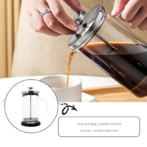 PRETYZOOM Coffee Maker Portable Coffeepot Manual Coffeepot Household Coffeepot Coffee Milk Maker Coffeepot for Home Coffee Milk Bubbler Coffee Teapot Espresso Maker Pot