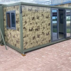 Prefabricated Mini Portable Modular Container Home for Winter Prefab Expandable Small House Tiny Villa with Toilet