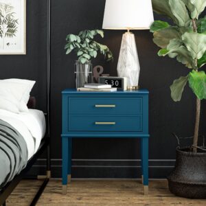 CosmoLiving by Cosmopolitan Westerleigh End Table, Moroccan Blue