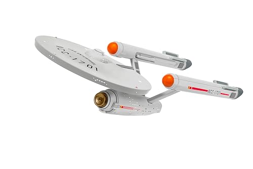 Corgi Diecast Spaceships - CC96610 Star Trek - USS Enterprise NCC-1701 (The Original Series) - Spaceship Toy Model, Collectible Space Toys for Adults & Kids, Rocket Ship Sci Fi Gifts