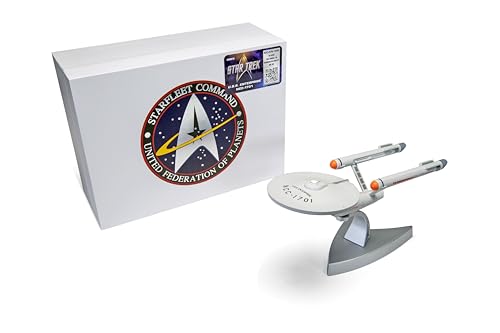 Corgi Diecast Spaceships - CC96610 Star Trek - USS Enterprise NCC-1701 (The Original Series) - Spaceship Toy Model, Collectible Space Toys for Adults & Kids, Rocket Ship Sci Fi Gifts