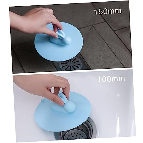 5pcs Kitchen Accessories Silicone Sink Plug Bathtub Stopper for Bathroom Creative Sink Plug Silicone Sink Cover