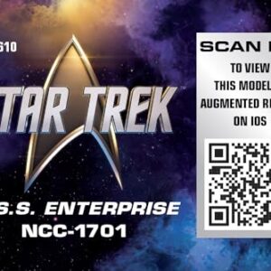 Corgi Diecast Spaceships - CC96610 Star Trek - USS Enterprise NCC-1701 (The Original Series) - Spaceship Toy Model, Collectible Space Toys for Adults & Kids, Rocket Ship Sci Fi Gifts