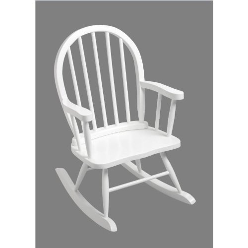 212 Main Windsor Childrens Rocking Chair White