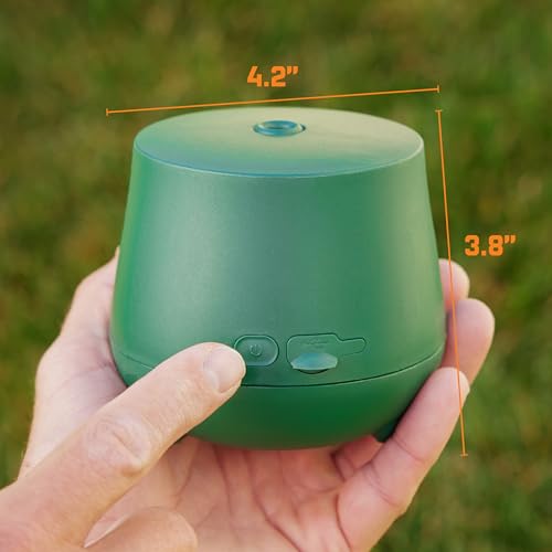 Repel Realm Zone Mosquito Repellent Device, Rechargeable Outdoor Diffuser, 40-Hour Protection, Mosquito Repeller