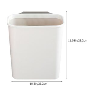 Amosfun Kitchen Compost Bin Hanging Trash Can for Cupboard Counter Top or Under Sink Small Kitchen Trash Bin 4 x 10 x 11 Inch