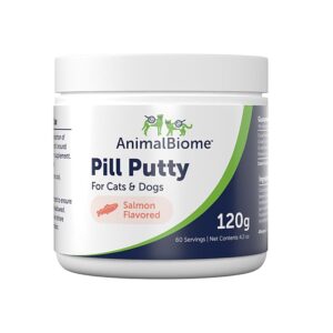 AnimalBiome Pill Putty Wrap Paste for Dogs and Cats (Peanut Butter)