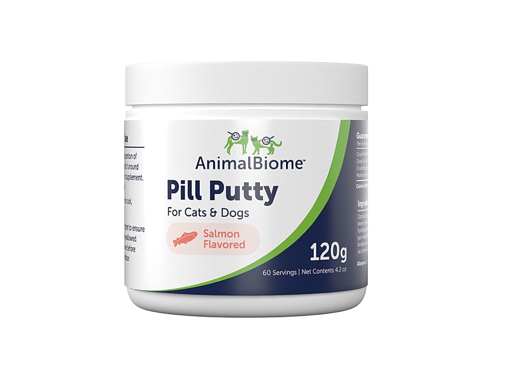 AnimalBiome Pill Putty Wrap Paste for Dogs and Cats (Peanut Butter)