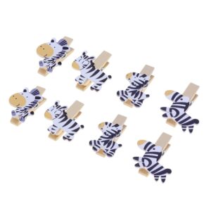 amosfun 40 pcs animal clothespins wooden craft clips scooter accessories for adults wooden clips mini wooden clothespins mini clothespins clothes line clips photo bamboo cartoon