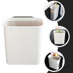 Amosfun Kitchen Compost Bin Hanging Trash Can for Cupboard Counter Top or Under Sink Small Kitchen Trash Bin 4 x 10 x 11 Inch