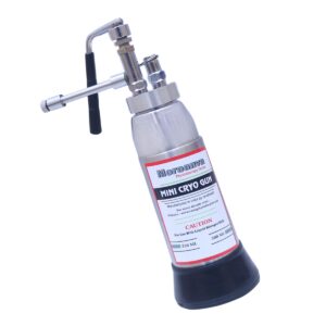 mini cryo can liquid nitrogen sprayer dermatology equipment with free spray heads cryo can 350 ml empty only