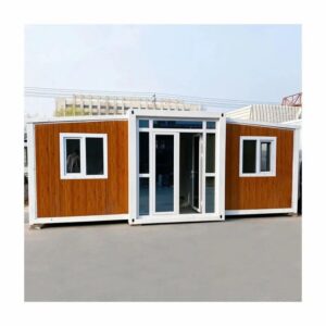 TOPUS Deal Portable Garden House - Extended Biplane Design (19x20 FT) - Featuring 1 Bedroom, 1 Living Room, 1 Bathroom,